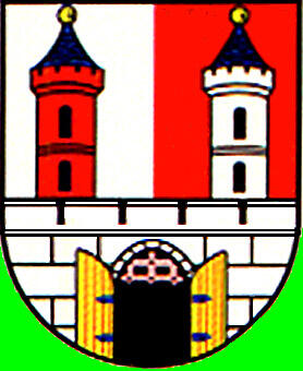 Prapor a znak města Hradec nad Moravicí